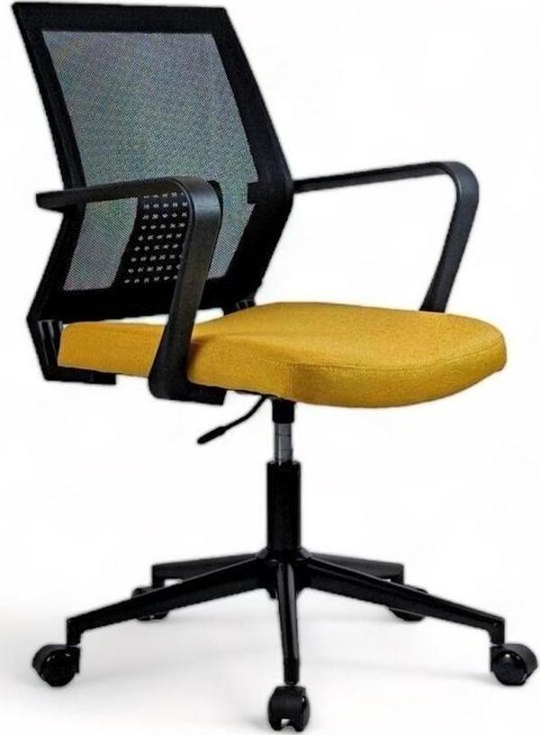 Sancak Mesh Çalışma Koltuğu Sarı - Image 1