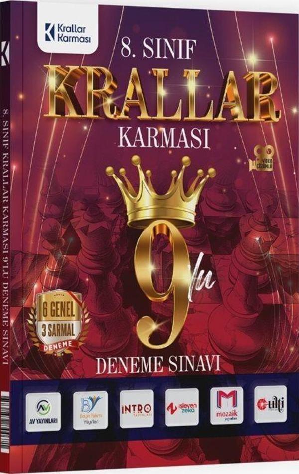 8. Sınıf Tüm Dersler 9 lu Deneme Krallar Karması - Krallar Karması - Image 1