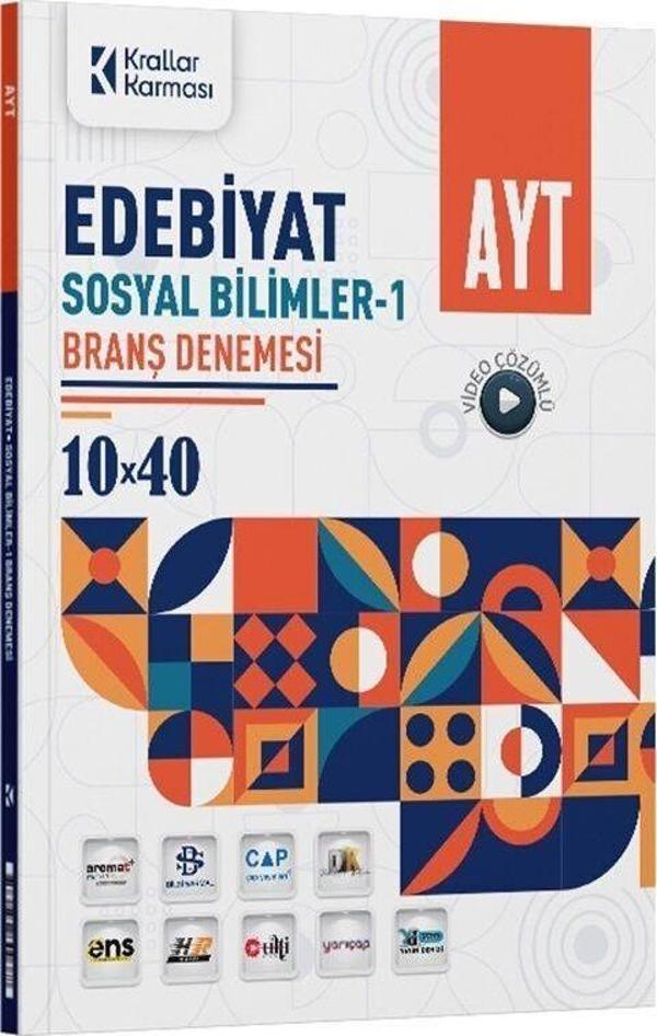AYT Edebiyat Sosyal Bilimler 1 10 x 40 Branş Denemesi Krallar Karması - Krallar Karması - Image 1