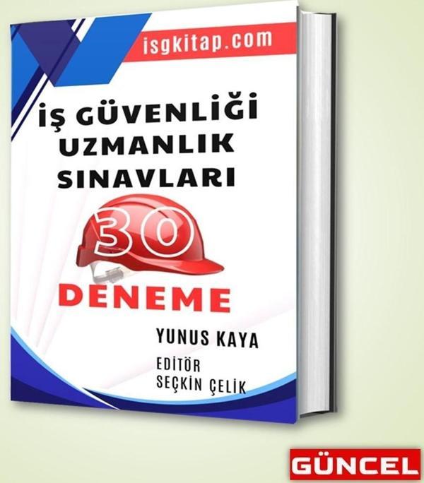 30 ADET DENEME KİTABI(İGU-ABC)-İŞ GÜVENLİĞİ UZMANLIK SINAVLARI - İSG Kitap - Image 1