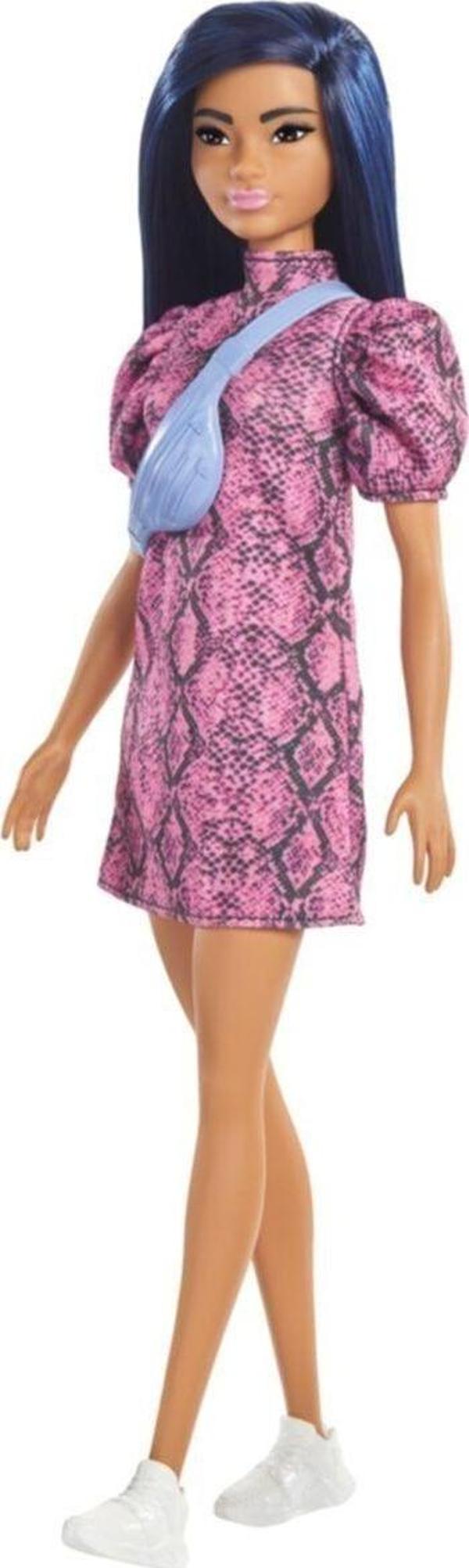 Barbie Büyüleyici Parti Bebekleri Pembe Yılan Derisi Elbiseli Gxy99 - Image 1