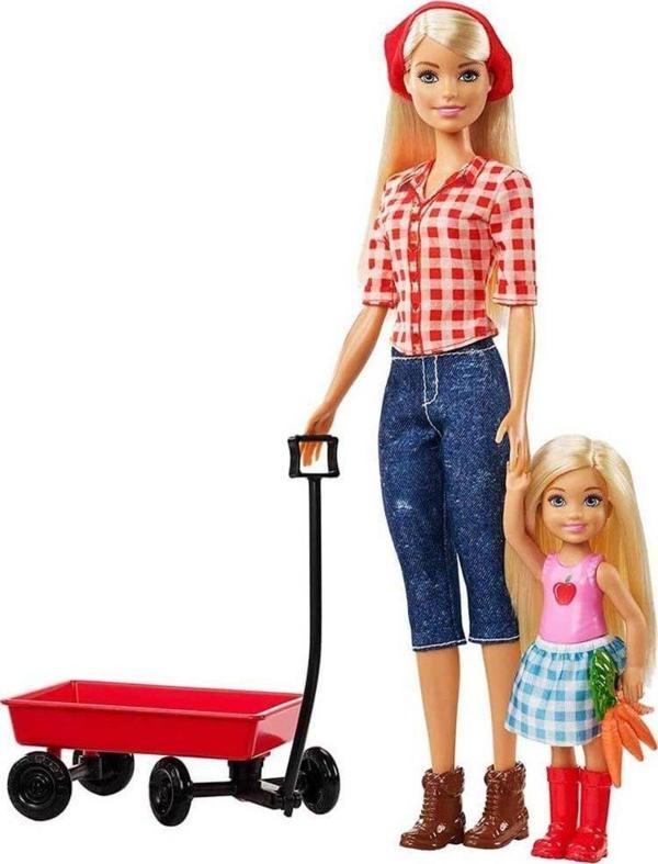 Barbie Çiftlikte Serisi Çiftçi Kardeşler Oyun Seti - Image 1