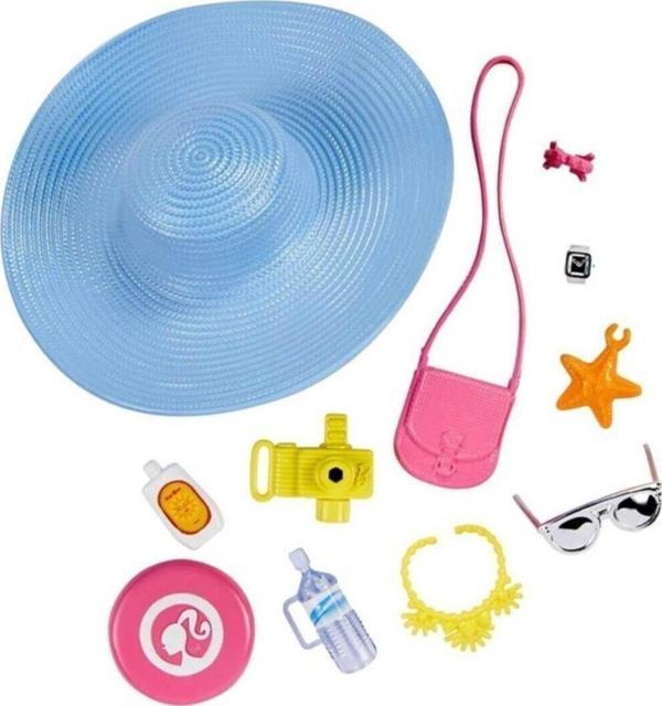 Barbie 'Nin Son Moda Aksesuarları Fyw86 - Mavi Şapka - Image 1