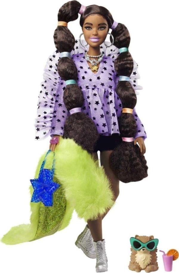 Barbie Yıldırım Oyuncak Extra Doll Oyuncak Bebek - Image 1