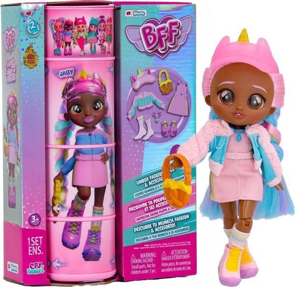 Cry Babies Bff Jassy Moda Bebeği, Moda Oyuncakları İçin Kıyafet Ve Aksesuarlar Dahil - Image 1
