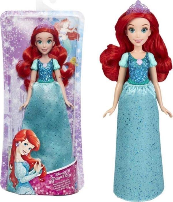 Hasbro Disney Prenses Işıltılı Prensesler Seri 2 Ariel Kız Çocuk Bebek Oyuncakları - Image 1
