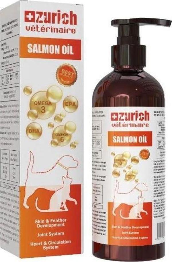 Zurich Veterinaire OMEGA 3 ve OMEGA 6 Balık Yağı 200 ML - Image 1