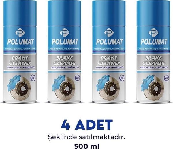 Polumat Fren Balata Temizleme Spreyi 4'lü Paket - Image 1