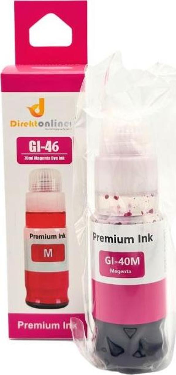 Canon GI-46/CANON Maxify GX3040 70ML Kırmızı MÜREKKEP - Image 1