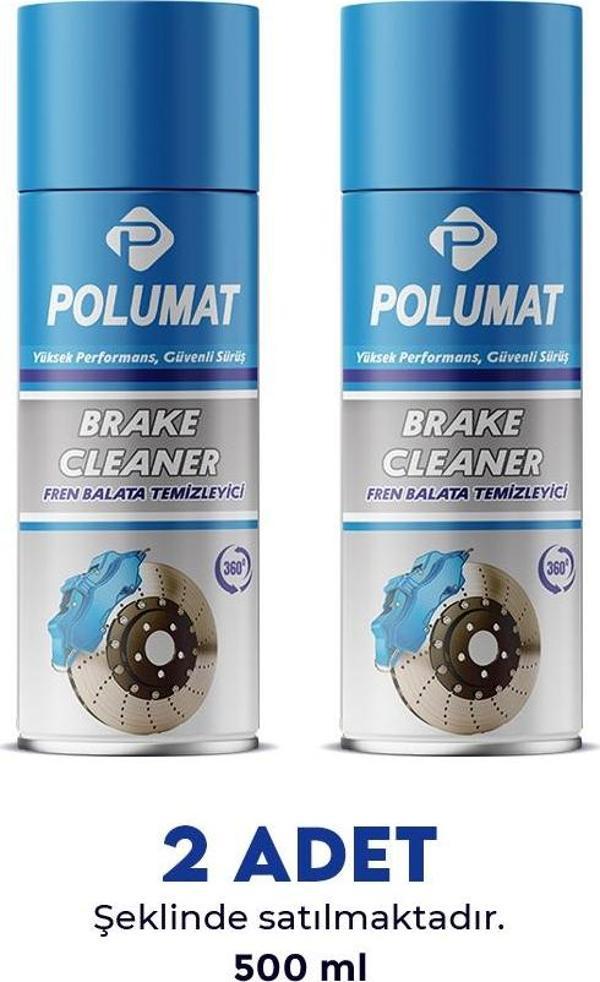 Polumat Fren Balata Temizleme Spreyi 2'Li Paket - Image 1