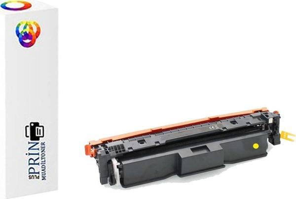 Hp 230A-W2302A / Hp Color LaserJet Pro 4203dw Sarı Chipsiz Muadil Toner 1800 Sayfa - Image 1