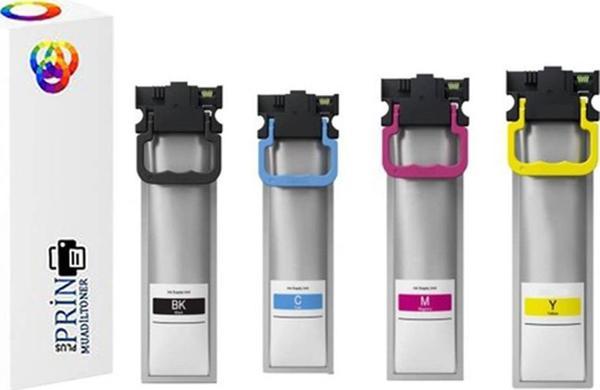 Epson WorkForce Pro WF-C5290DW BAM Muadil Kartuş Seti 4 Renk - Image 1