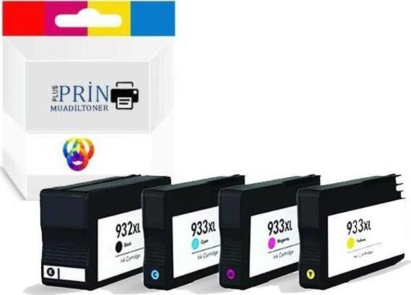 HP 932XL - 933XL Muadil Kartuş Seti - Image 1
