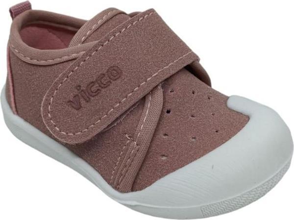 Vicco Anka İlk Adım Bebe Kız Çocuk Pudra Ayakkabı 950.E19K.224 - Image 1
