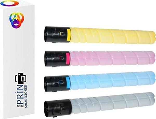 TN-221 | Konica Minolta C227 | C287 Muadil Toner 1 Set - Image 1