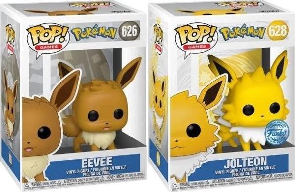 Funko Pokemon Jolteon Figür Eevee and Jolteon - Image 1