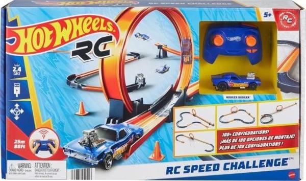 Hot Wheels Ölçekli Uzaktan Kumandalı Araç ve 30'dan Fazla Yarış Pisti - Image 1