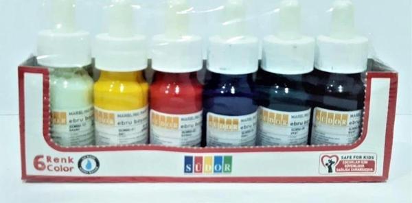 SÜDOR SD946-F MULTI AKRİLİK BOYA FOSFORLU SET 6X25 ML - Image 1