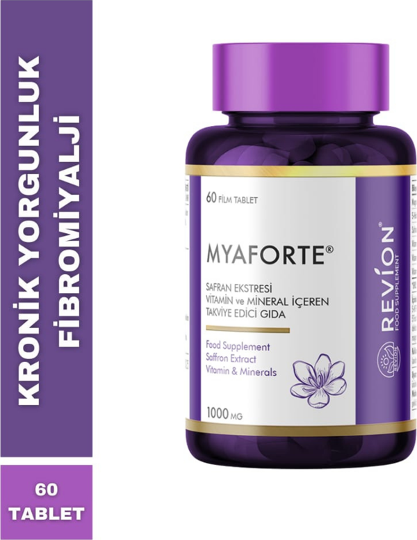 REVION Myaforte Safran Ekstresi Vitamin ve Mineral İçeren Takviye Edici Gıda - Image 1