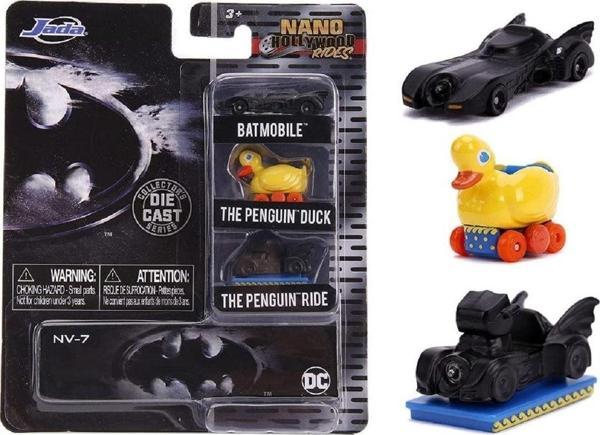 Jada Nano Batman 3 Vehicle Set - Image 1