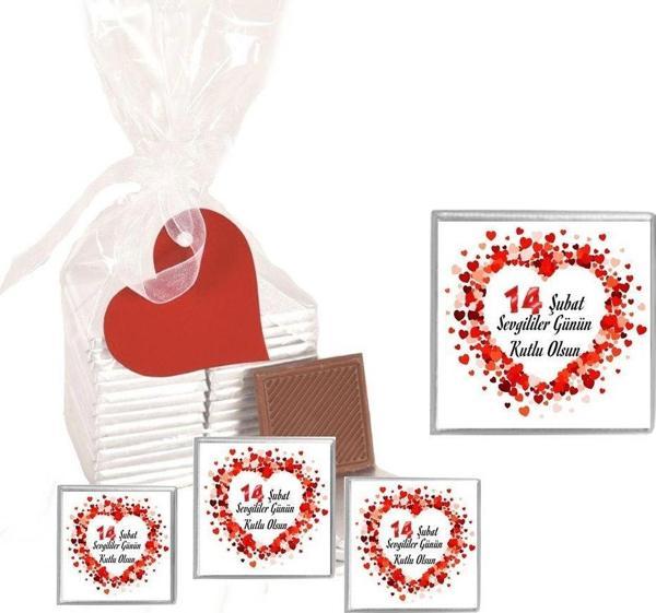 Agrand Sevgililer Günü Madlen Çikolata 10 Lu Paket 1 Paket Gelecek - Image 1