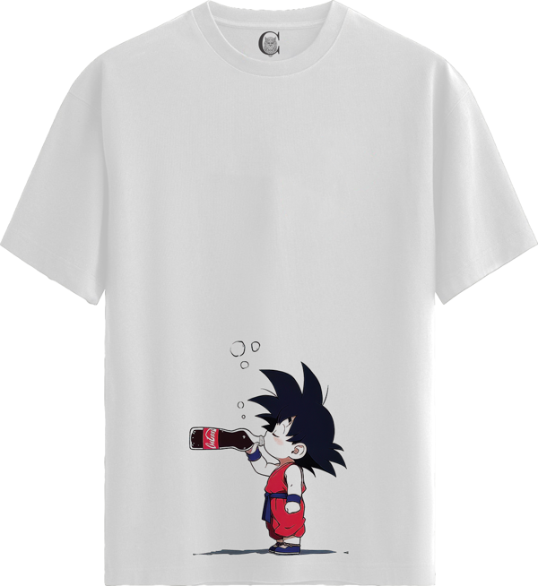Chibi Refresh - %100 Pamuklu Erkek Beyaz Tişört - Premium Quality - Image 1