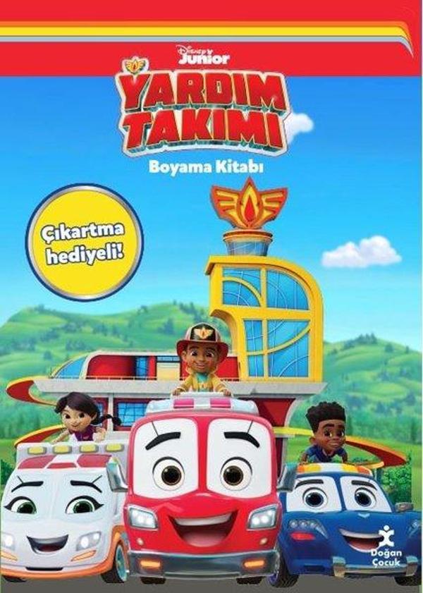 Disney Junior - Yardım Takımı Boyama Kitabı - Çıkartma Hediyeli! - Doğan Çocuk - Image 1
