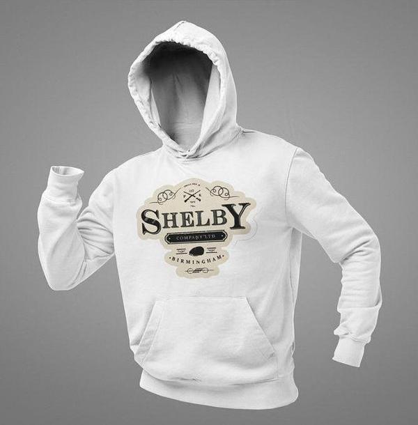 Shelby Company Yazılı Unisex Oversize Peaky Blinders Hoodie - Image 1