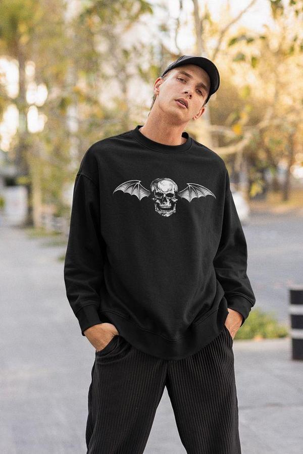 Kuru Kafa Baskılı Unisex Oversize Sweatshirt - Image 1