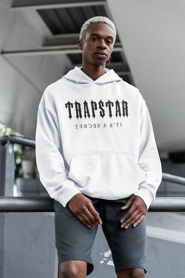 Trapstar Its A Secret Yazılı Unisex Oversize Hoodie - Image 1