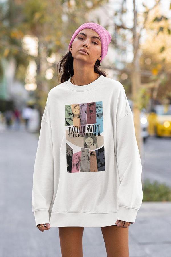The Eras Tour Taylor Swift Unisex Oversize Sweatshirt - Image 1