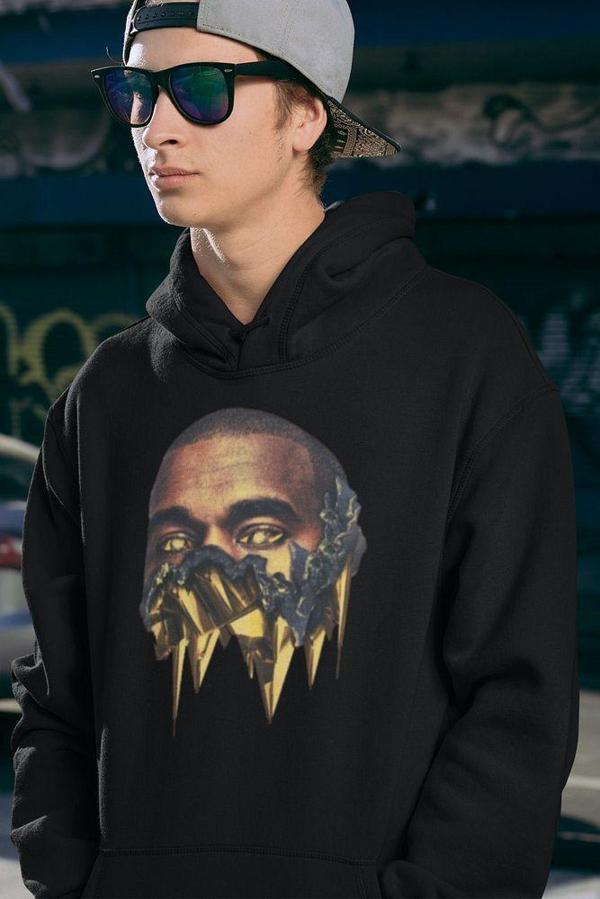 Tasarım Drake Rapper Baskılı Unisex Oversize Hoodie - Image 1