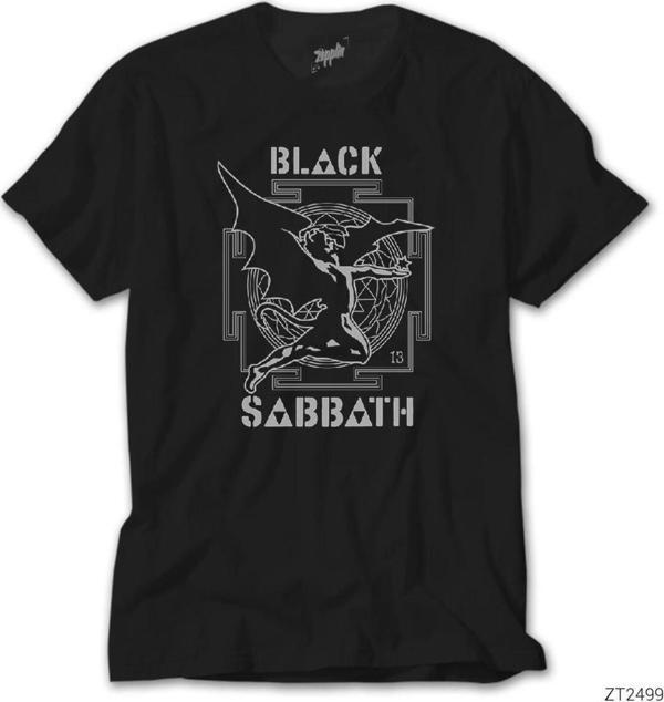 Karadeniz Black Sabbath 13 Angel Siyah Tişört - Image 1