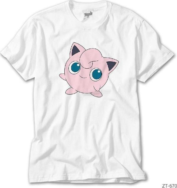 Wakha Pokemon Jigglypuff Beyaz Tişört Xs - Image 1