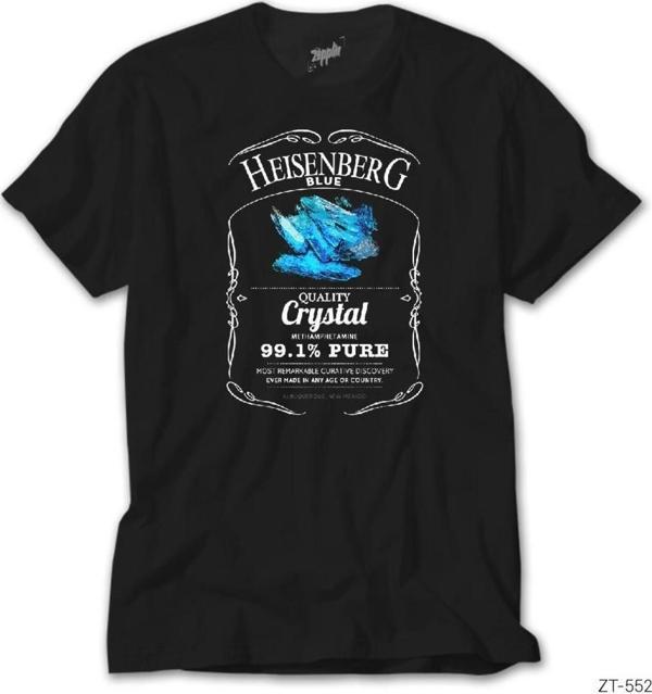 Tomris Hatun Breaking Bad Blue Crystal Siyah Tişört 5Xl - Image 1