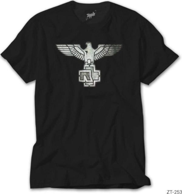 Wakha Rammstein Eagle Siyah Tişört 5Xl - Image 1