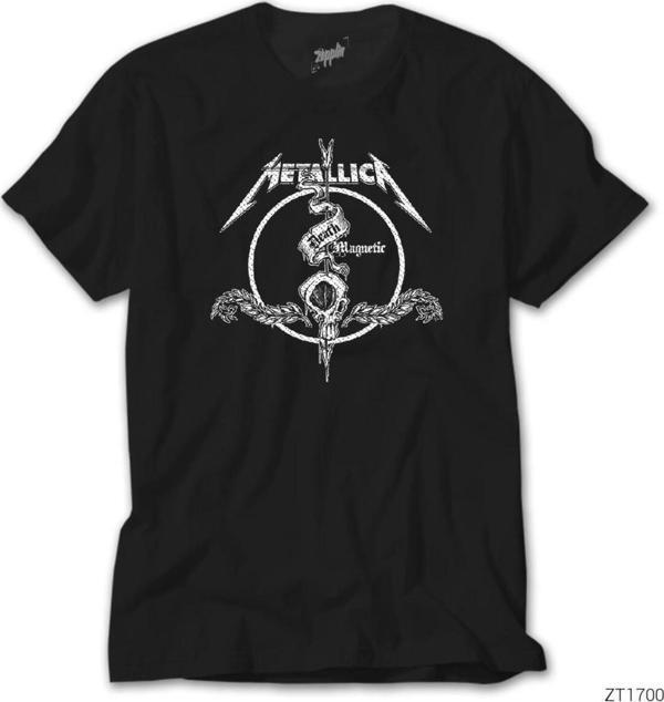 Wuqhu Metallica Death Magnetic Siyah Tişört - Image 1