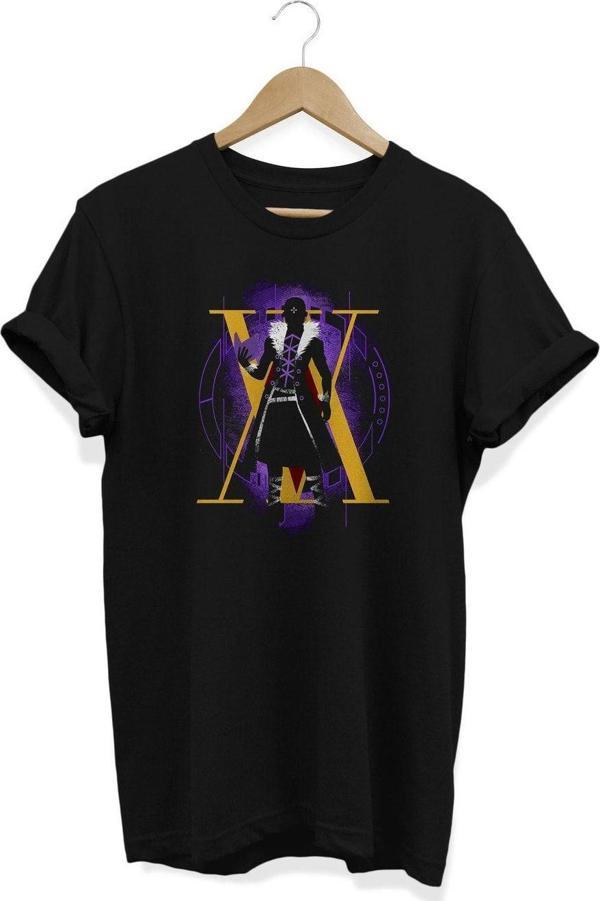 Remonz Hunter X Hunter Chrollo Lucifer Anime Baskılı %100 Pamuklu T-Shirt - Image 1