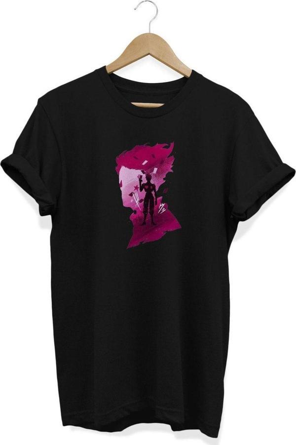 Remonz Hunter X Hunter Hisoka V5 Anime Baskılı %100 Pamuklu T-Shirt - Image 1