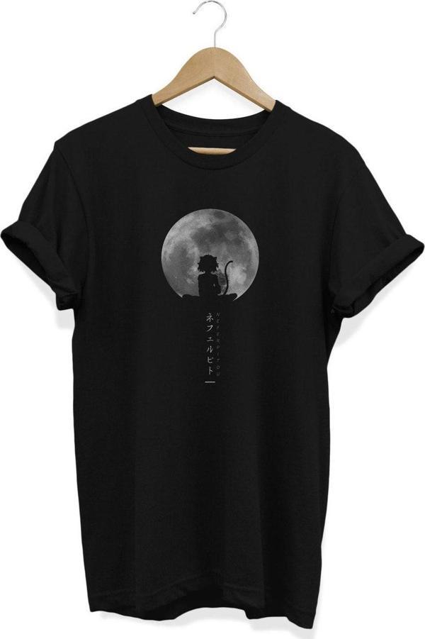 Remonz Hunter X Hunter Pitou V2 Anime Baskılı %100 Pamuklu T-Shirt - Image 1