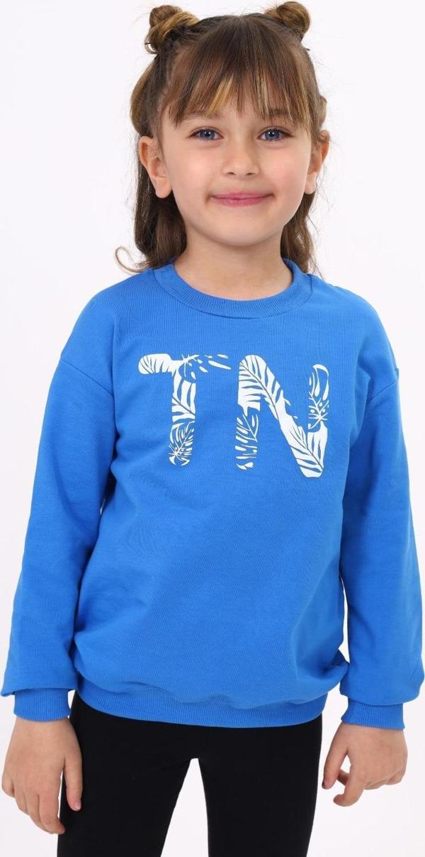 Toontoy Kız Çocuk Baskılı Sweatshirt - Image 1