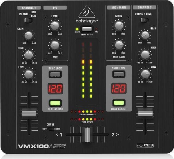 BEHRINGER Pro Mixer VMX100USB USB Dj Mikseri - Image 1