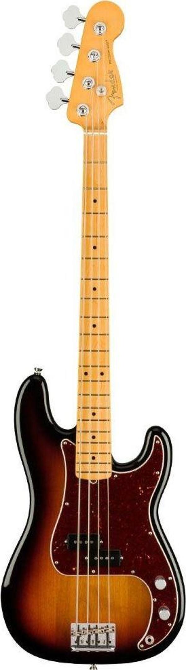Fender American Professional II Precision Bass Akçaağaç Klavye 3-Color Sunburst Bas Gitar - Image 1