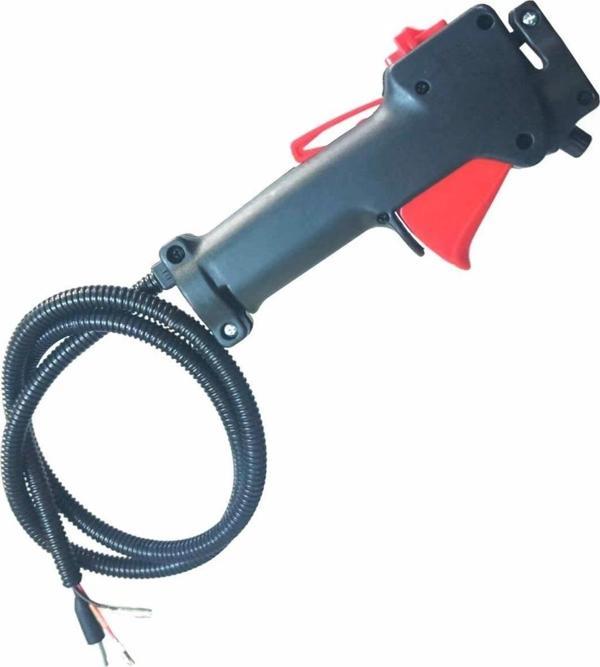 Motorlu Tırpan Tetik Kabze Grubu Gaz Teli Komple 26mm Palmera,Secho,Hyundai,Ferrino,Oligen,Jax,Farme - Image 1