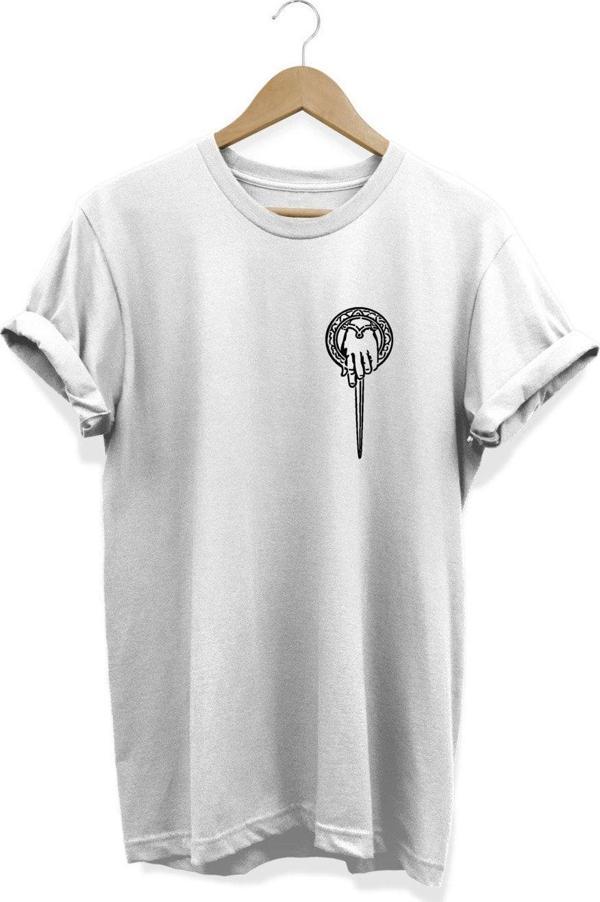 Remonz Game Of Thrones Kralın Eli Hand Of King Baskılı T-Shirt - Image 1