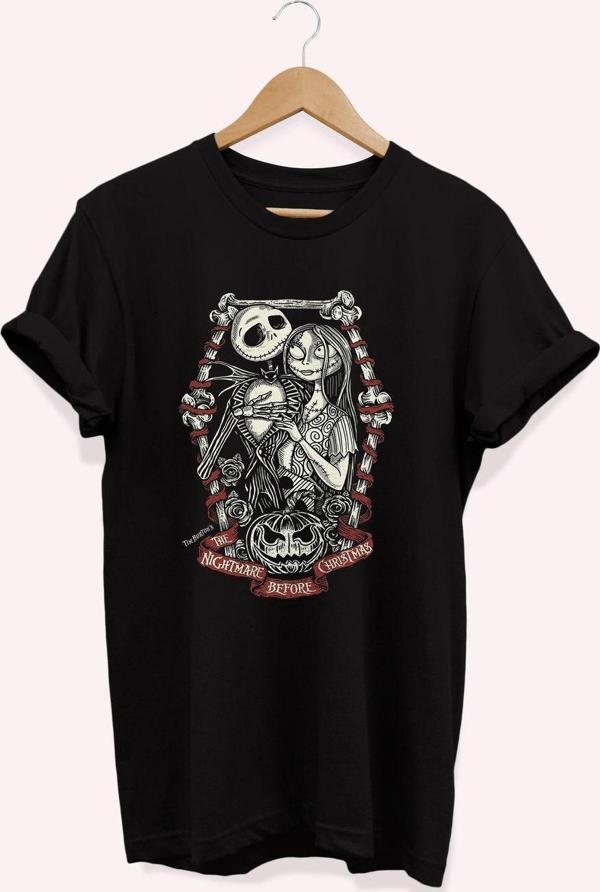 Remonz , Ölü Gelin Baskılı, %100 Pamuk, Bisiklet Yaka, Normal Beden Tişört, Basic T-Shirt - Image 1