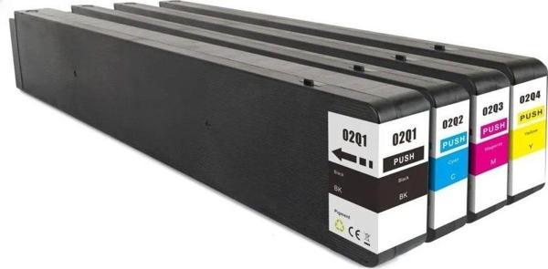 EPSON T02Q1-T02Q4 MPS ORJINAL CHIPLI Workforce WF-C21000 4 ADET MUADİL KARTUŞ - Image 1