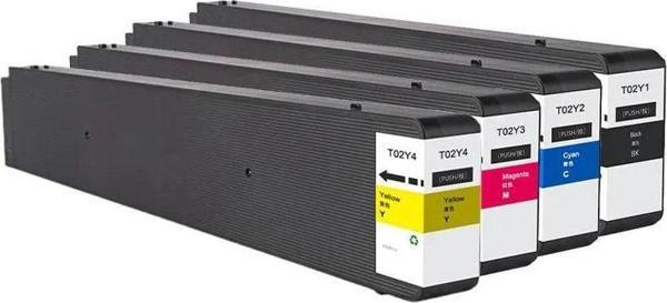 EPSON T02Y1-T02Y4 MPS ORJINAL CHIPLI Workforce WF-C21000 4 ADET MUADİL KARTUŞ - Image 1
