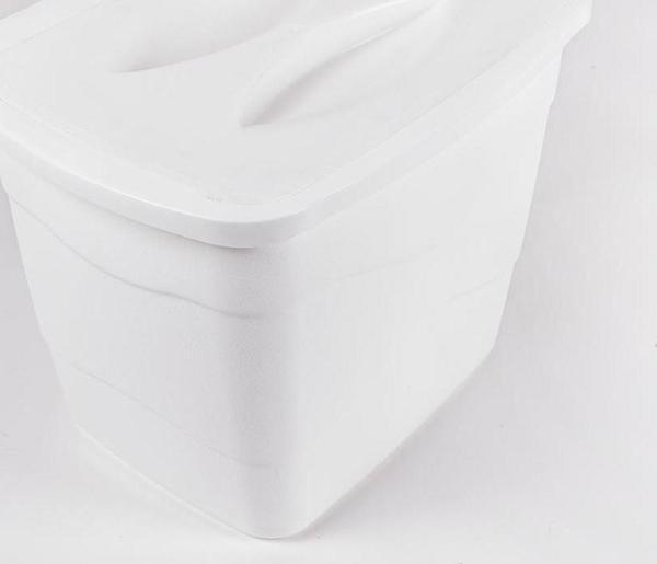 Pratik Kapaklı Çöp Kovası 5 Litre 2 Renk Seçeneğiyle - Image 1