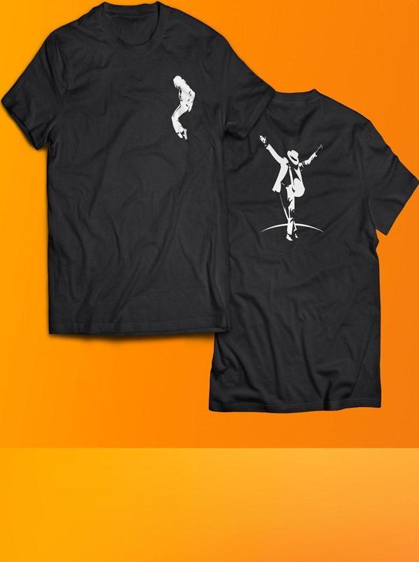 Remonz Michael Jackson Baskılı T-Shirt - Image 1